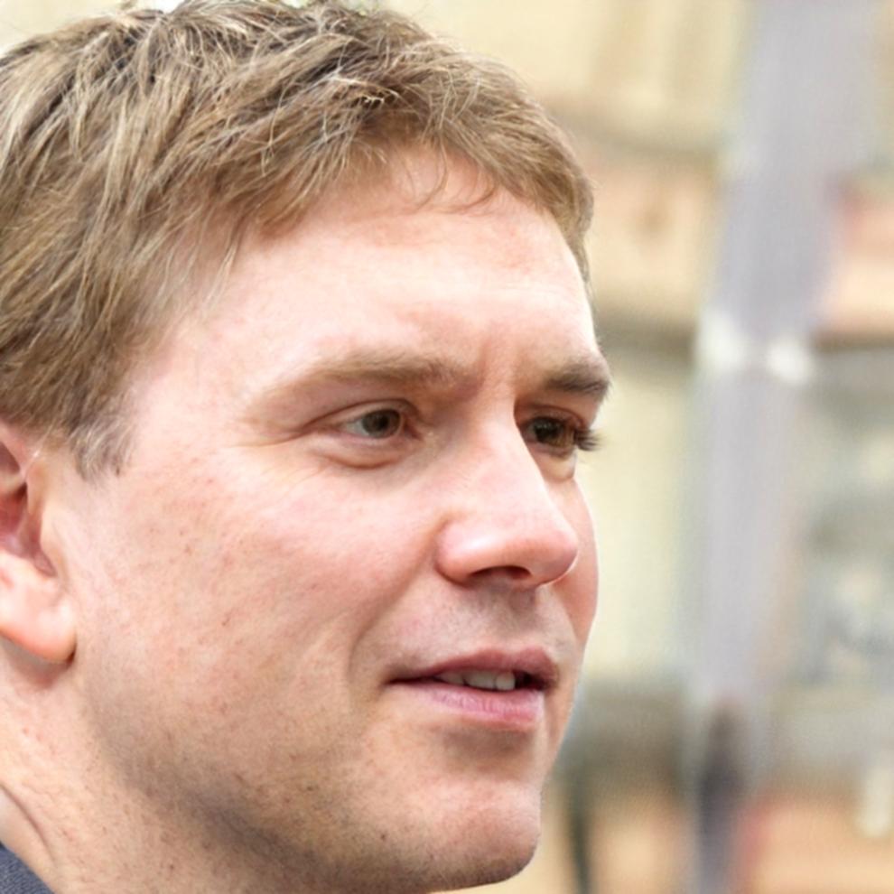 Portrait of Rhys Pemberton